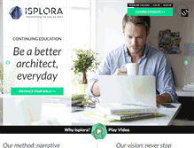 Tablet Screenshot of isplora.com